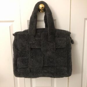 Vince Camuto Cozy Gray Tote Bag